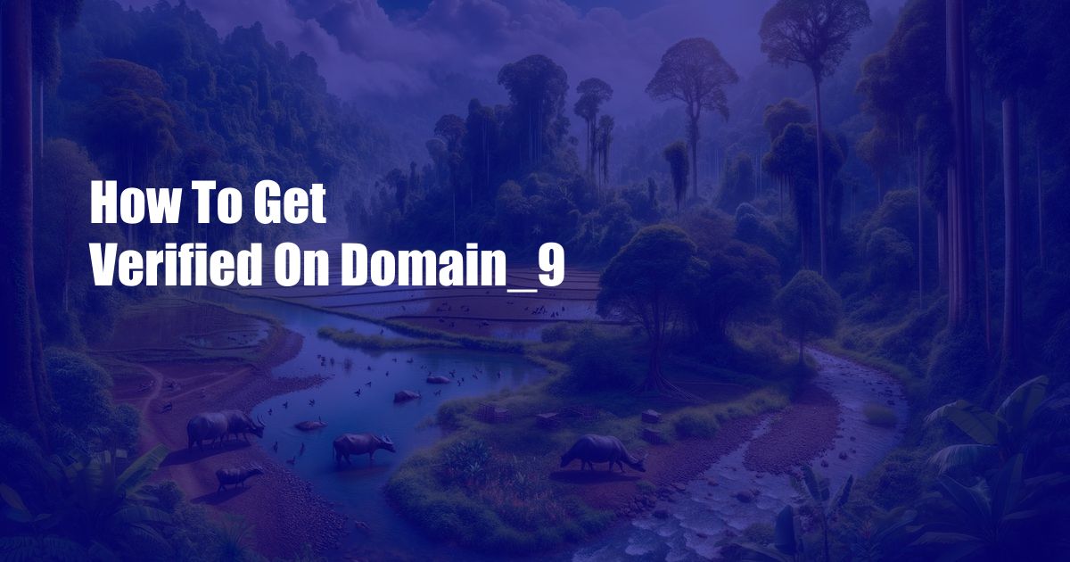 How To Get Verified On Domain_9