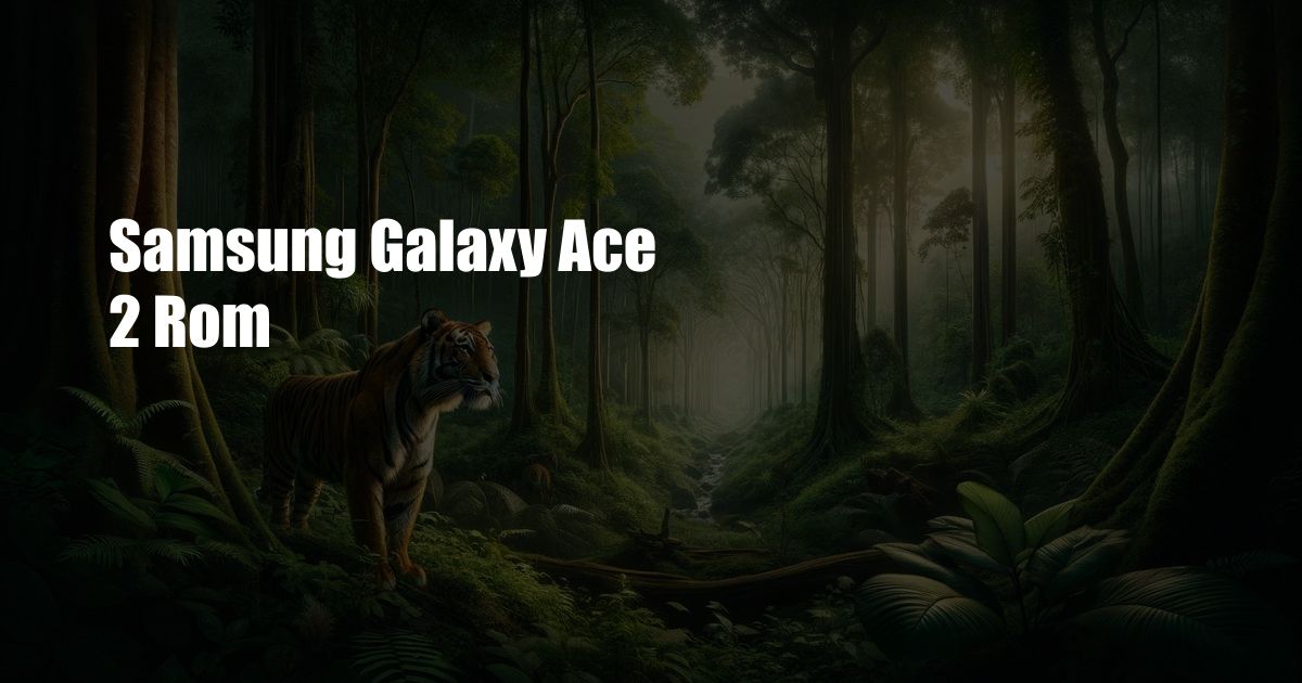 Samsung Galaxy Ace 2 Rom